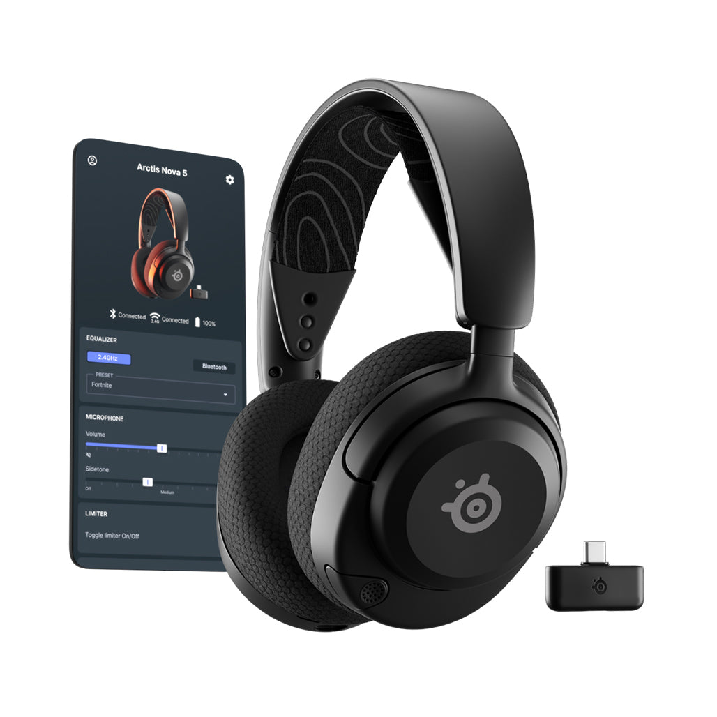 A Photo Of SteelSeries Arctis Nova 5 Wireless Gaming Headset