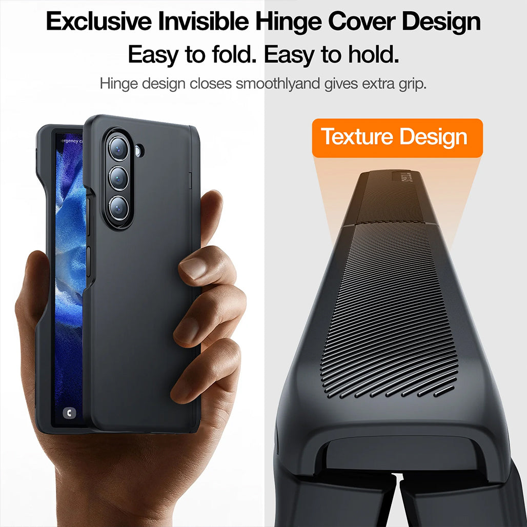 A Photo Of Torras Armor Stand Case for Samsung Galaxy Z Fold 6 – Magnetic, Shockproof, Kickstand Protection