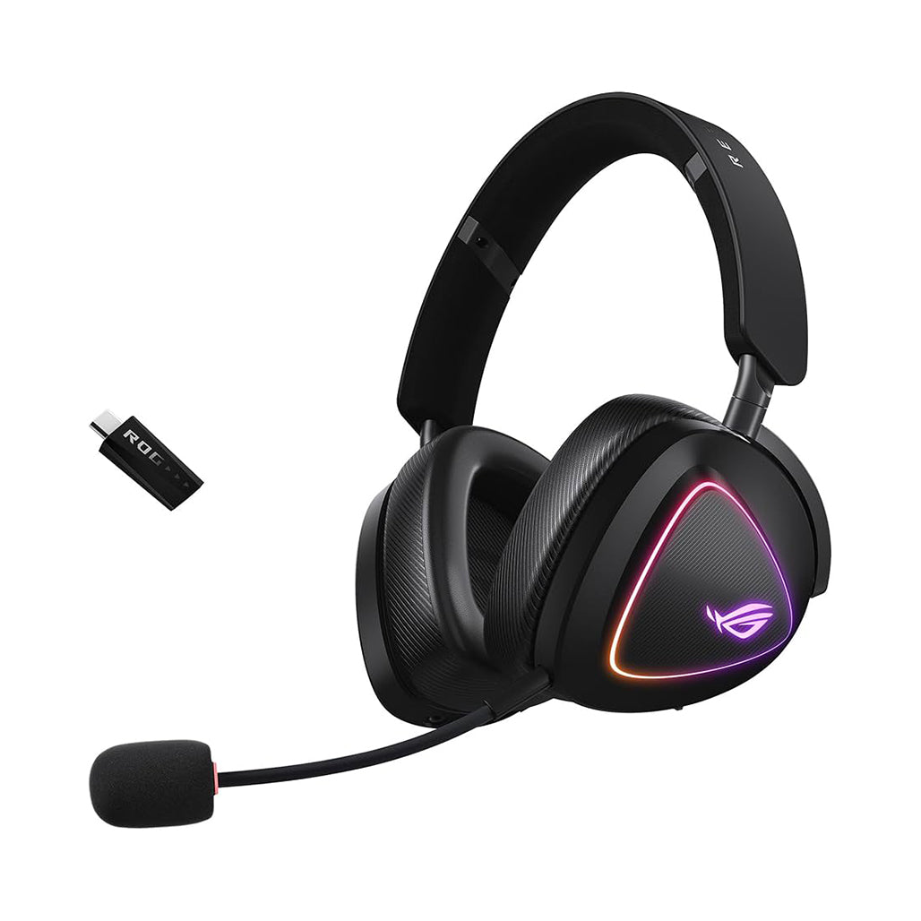 A Photo Of Asus A701 ROG Delta II - Tri-Mode Wireless Gaming Headset