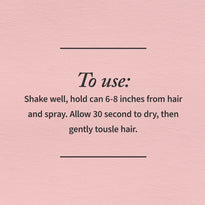 Bath & Body At The Beach - Dry Shampoo