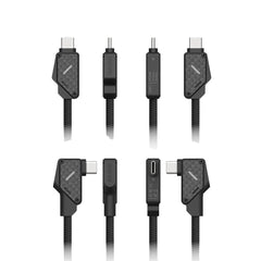 A Photo Of Aulumu M07 Light Carbon 240W USB-C to USB-C Cable