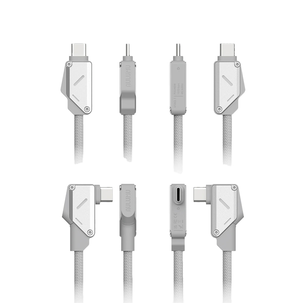 A Photo Of Aulumu M07 Light Carbon 240W USB-C to USB-C Cable