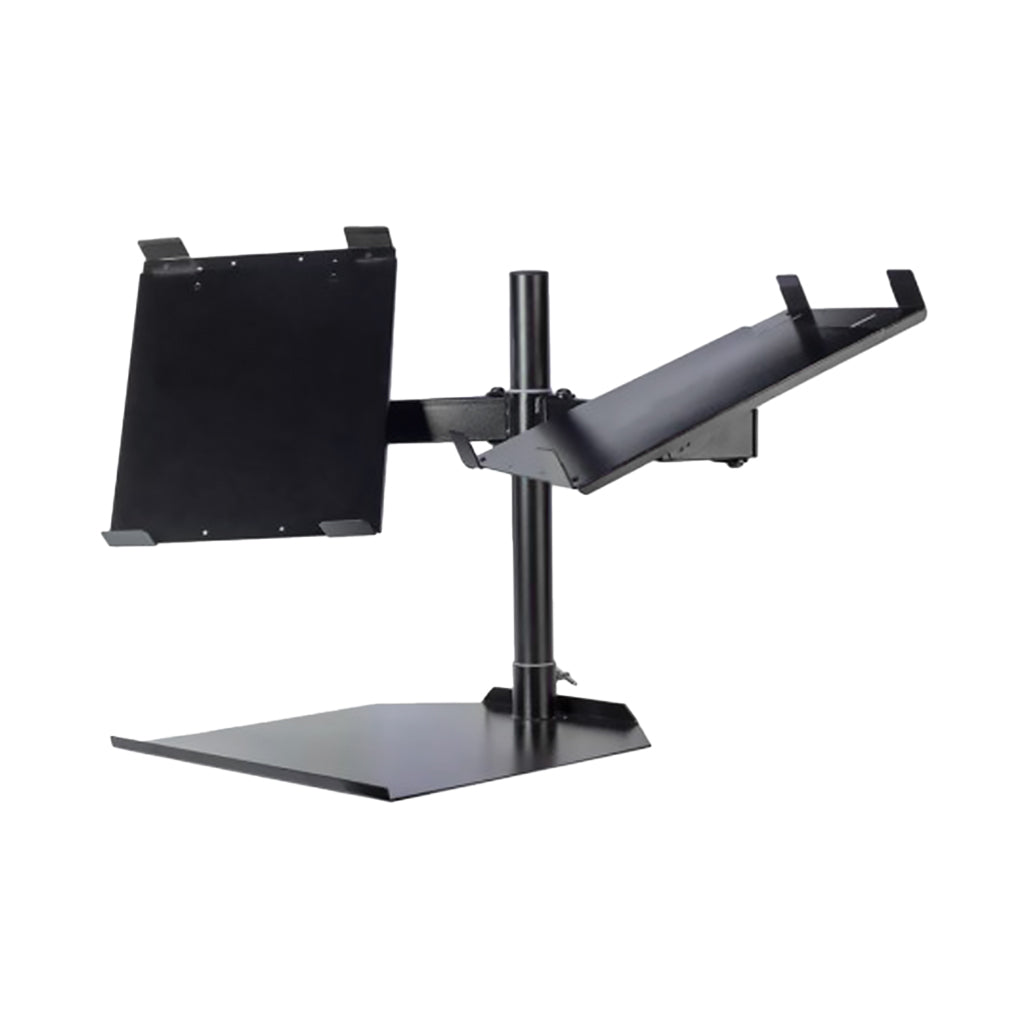 A Photo Of Headliner Avalon Dual CDJ Stand – Adjustable DJ Stand for CDJs and Mixers