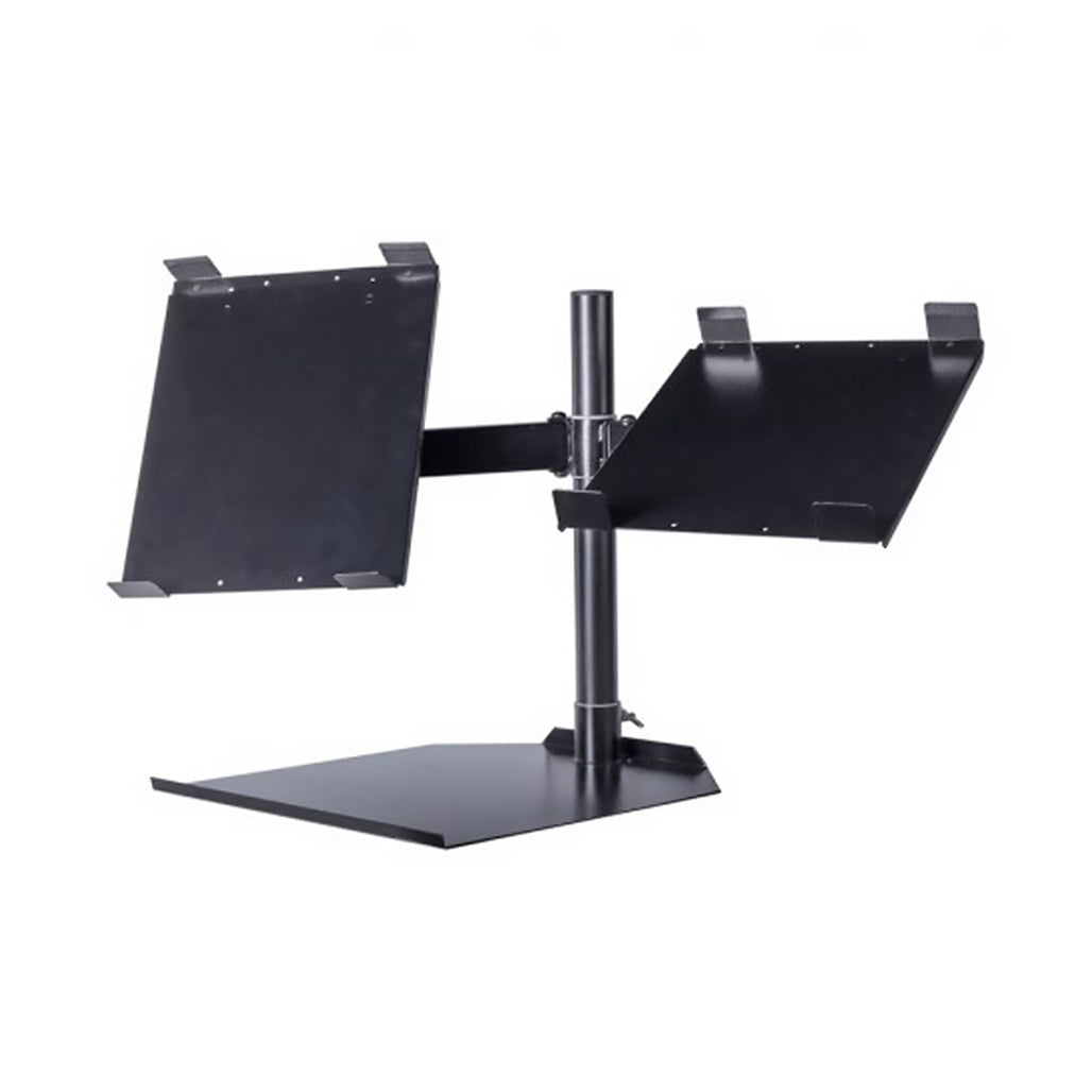 A Photo Of Headliner Avalon Dual CDJ Stand – Adjustable DJ Stand for CDJs and Mixers