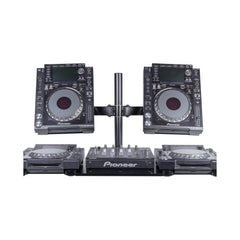 A Photo Of Headliner Avalon Dual CDJ Stand – Adjustable DJ Stand for CDJs and Mixers