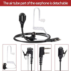 A Photo Of BAOFENG Walkie Talkies Earpiece with Mic Air Acoustic Tube 2Pin (BF203)