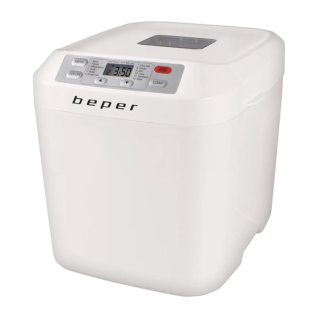 A Photo Of Beper Bread Maker 900g Automatic Bread Machine with 12 Programs-BC.130