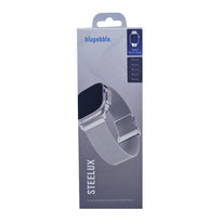 Blupebble Steelux Apple Watch Strap Silver – 49/46/45/44/42mm