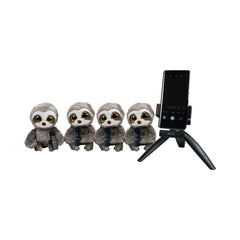 A Photo Of BOYA BY-V4U 4-Channel Wireless Microphone System – Noise-Canceling Lavalier Mic for iOS, USB-C, and 3.5mm Devices