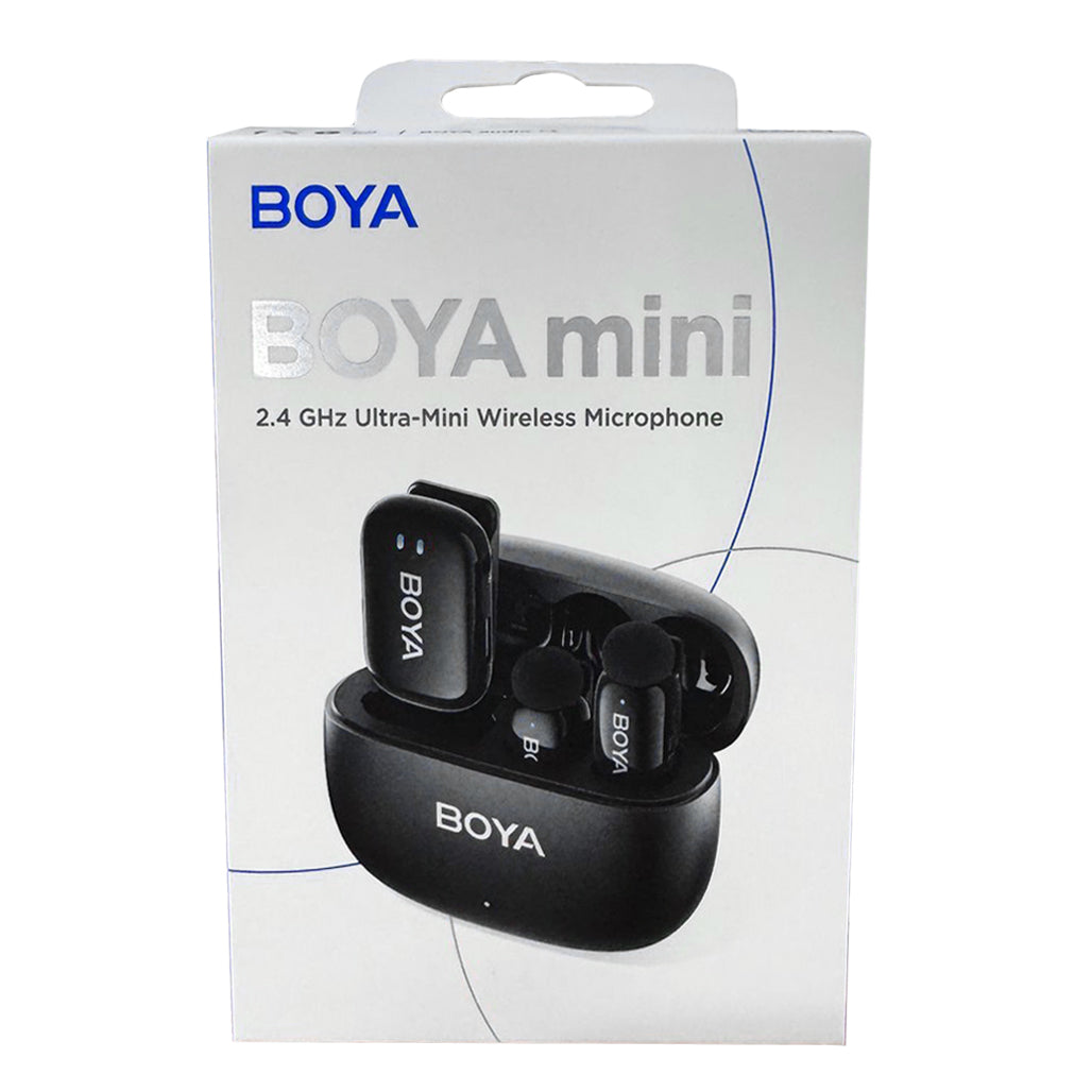 A Photo Of BOYA Mini Ultracompact 2.4GHz Wireless Microphone System