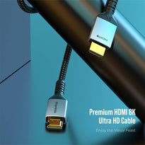 Blupebble 8K Ultra High Speed HDMI Cable