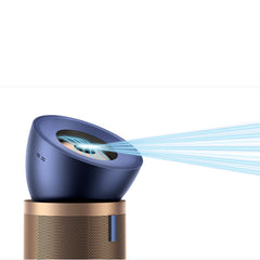 A Photo Of Dyson Purifier Big+Quiet Formaldehyde BP04 (Prussian Blue/Gold) – Advanced Air Purification for Large Spaces