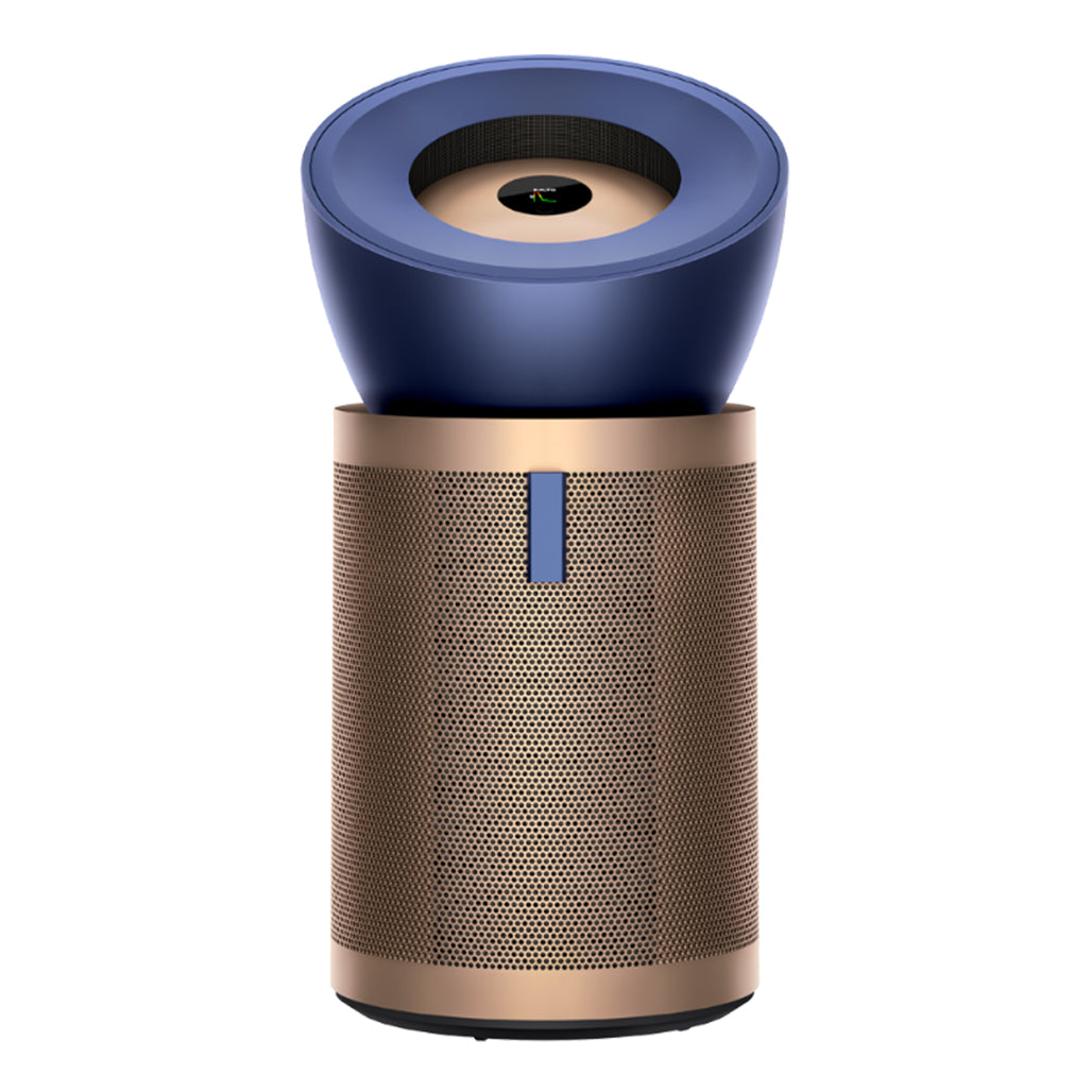A Photo Of Dyson Purifier Big+Quiet Formaldehyde BP04 (Prussian Blue/Gold) – Advanced Air Purification for Large Spaces