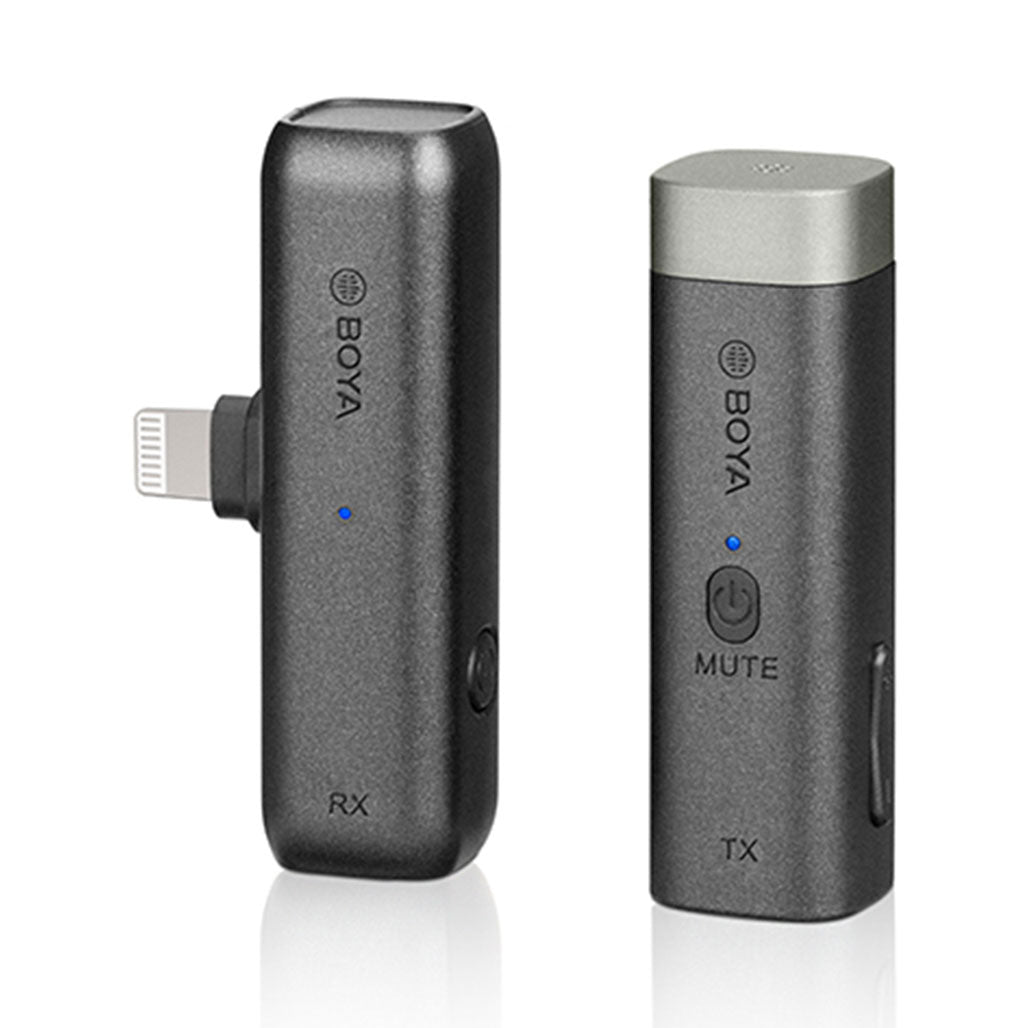 A Photo Of Boya BY-WM3D - 2.4GHz Wireless Microphone