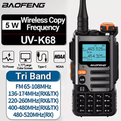 A Photo Of Baofeng GMRS UV K68 Walkie Talkie