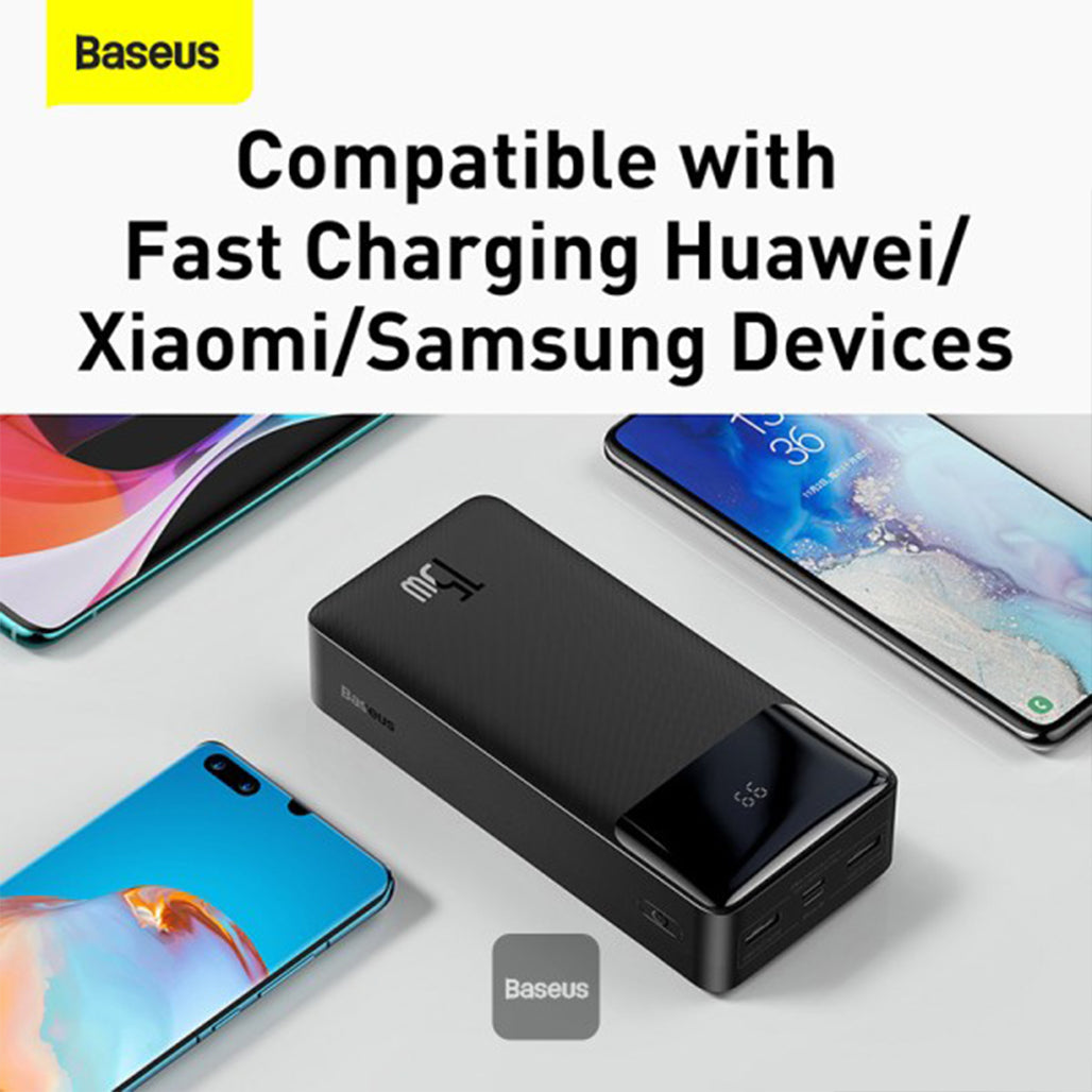 A Photo Of Baseus 30000mAh Power Bank 15W – High-Capacity Portable Charger with Fast Charging