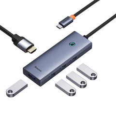 A Photo Of Baseus Flite Series 5-in-1 USB-C Hub
