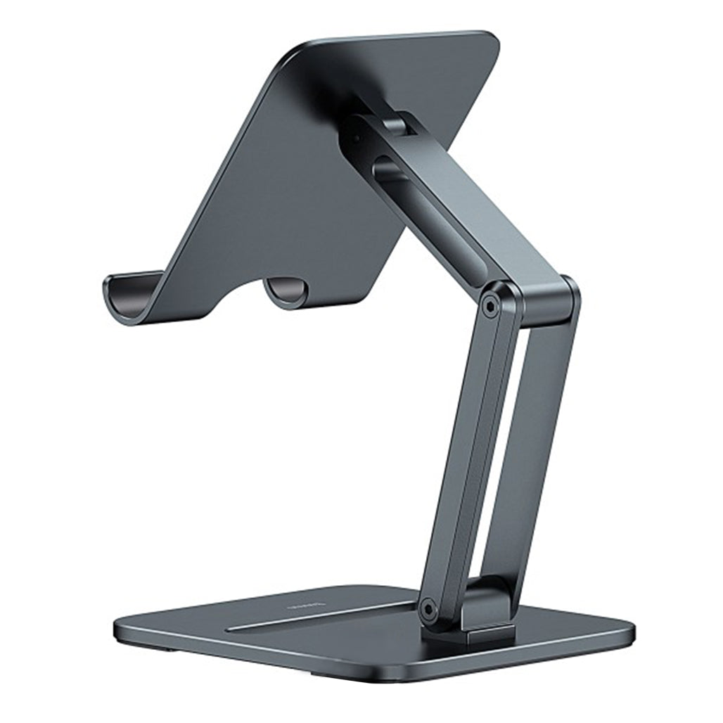 A Photo Of Baseus Desktop Biaxial Foldable Metal Stand for Tablets - Grey