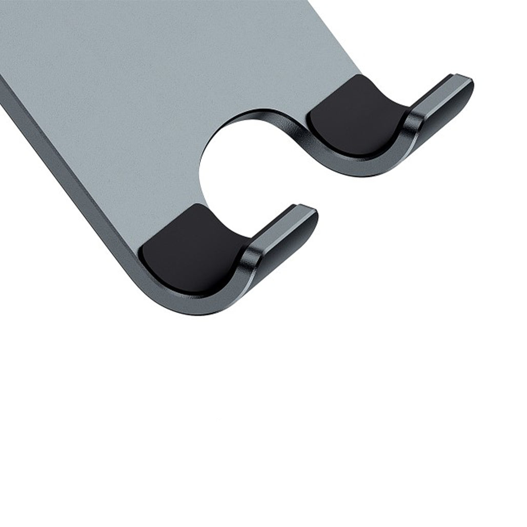 A Photo Of Baseus Desktop Biaxial Foldable Metal Stand for Tablets - Grey