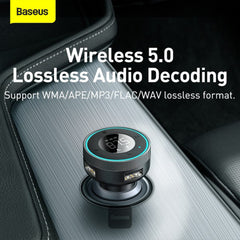 A Photo Of Baseus Enjoy Car Wireless MP3 Charger (Wireless 5.0+5V/3.4A)