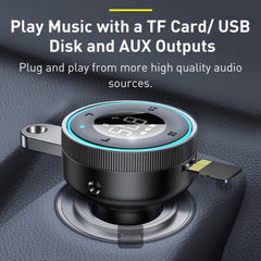 A Photo Of Baseus Enjoy Car Wireless MP3 Charger (Wireless 5.0+5V/3.4A)