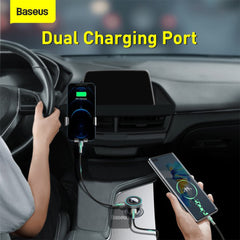 A Photo Of Baseus Enjoy Car Wireless MP3 Charger (Wireless 5.0+5V/3.4A)