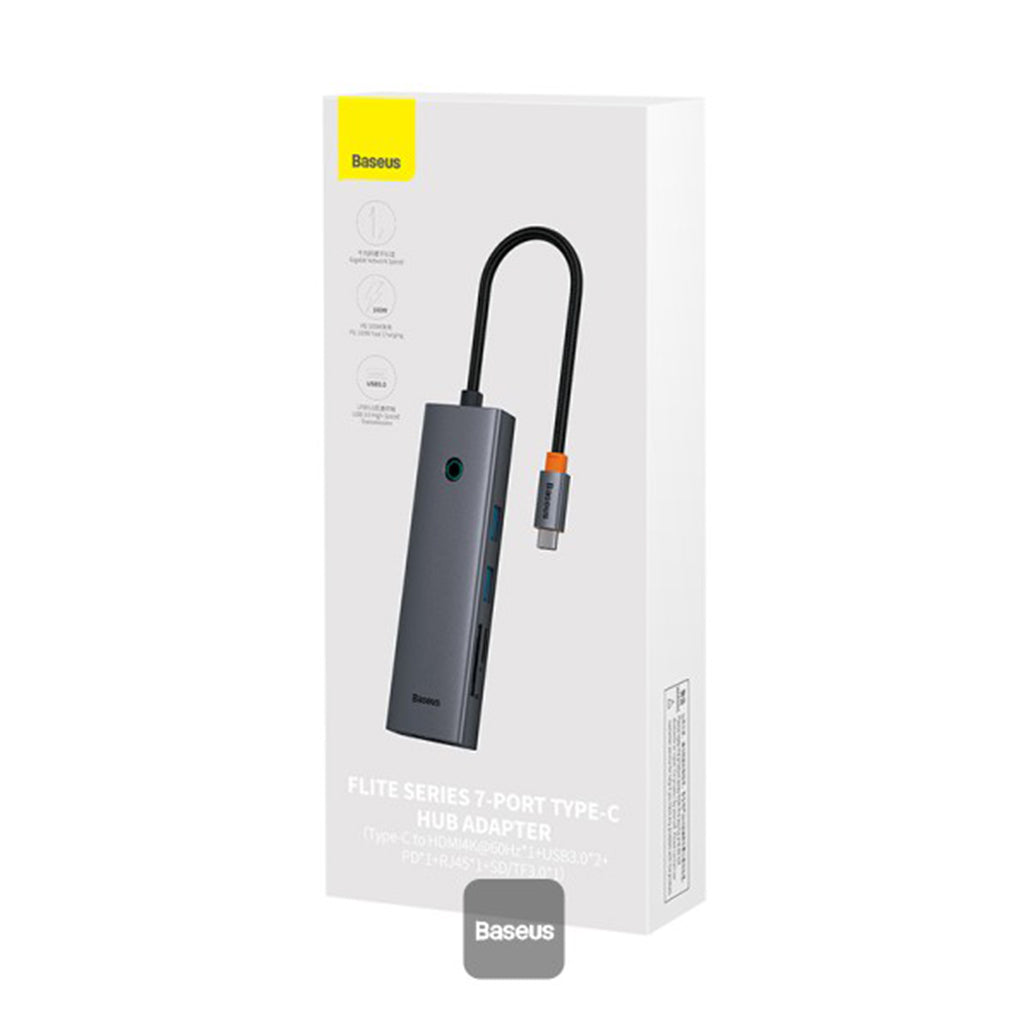 A Photo Of Baseus Flite Series 7-Port HUB Docking Station