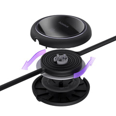 A Photo Of Baseus Free2Draw Mini Retractable Charging Cable Type-C to Type-C 100W - Black