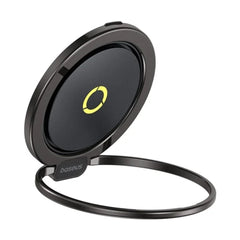A Photo Of Baseus MagPro Series II Magnetic Ring Phone Holder, Black – Strong Magnetic Grip & 360° Rotation for Versatile Use