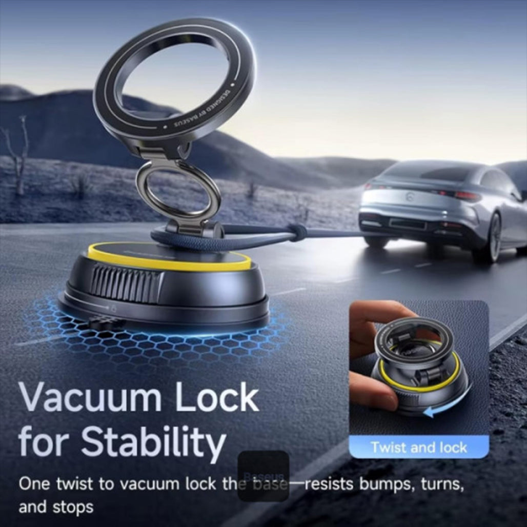 A Photo Of Baseus PrimeTrip VC2 Flex Magnetic Car Mount