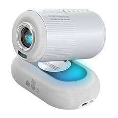 A Photo Of Promate Beamer-250R - 4K Compatible Wireless LCD Projector