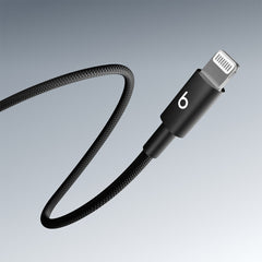 A Photo Of Beats USB-C to Lightning Woven Charging Cable 1.5m – Fast Charging, Tangle-Free, CarPlay Compatible