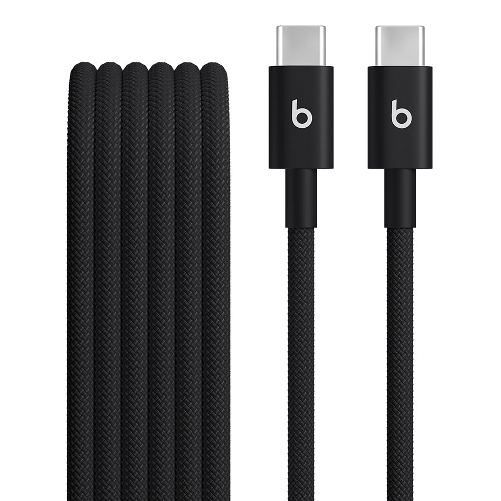 A Photo Of Beats USB-C to USB-C Woven Charging Cable 1.5m – Fast Charge & Sync for Android, Apple & More