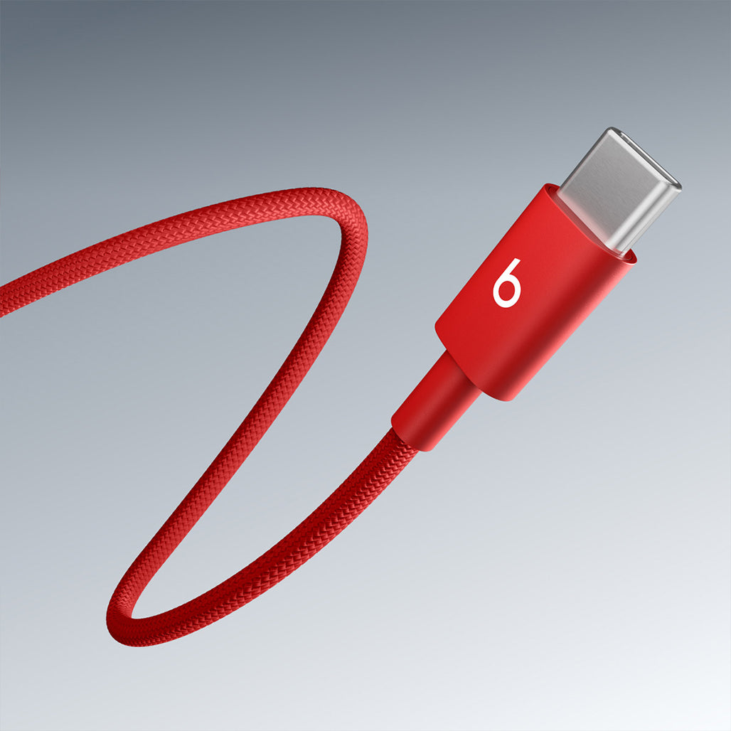 A Photo Of Beats USB-C to USB-C Woven Charging Cable 1.5m – Fast Charge & Sync for Android, Apple & More