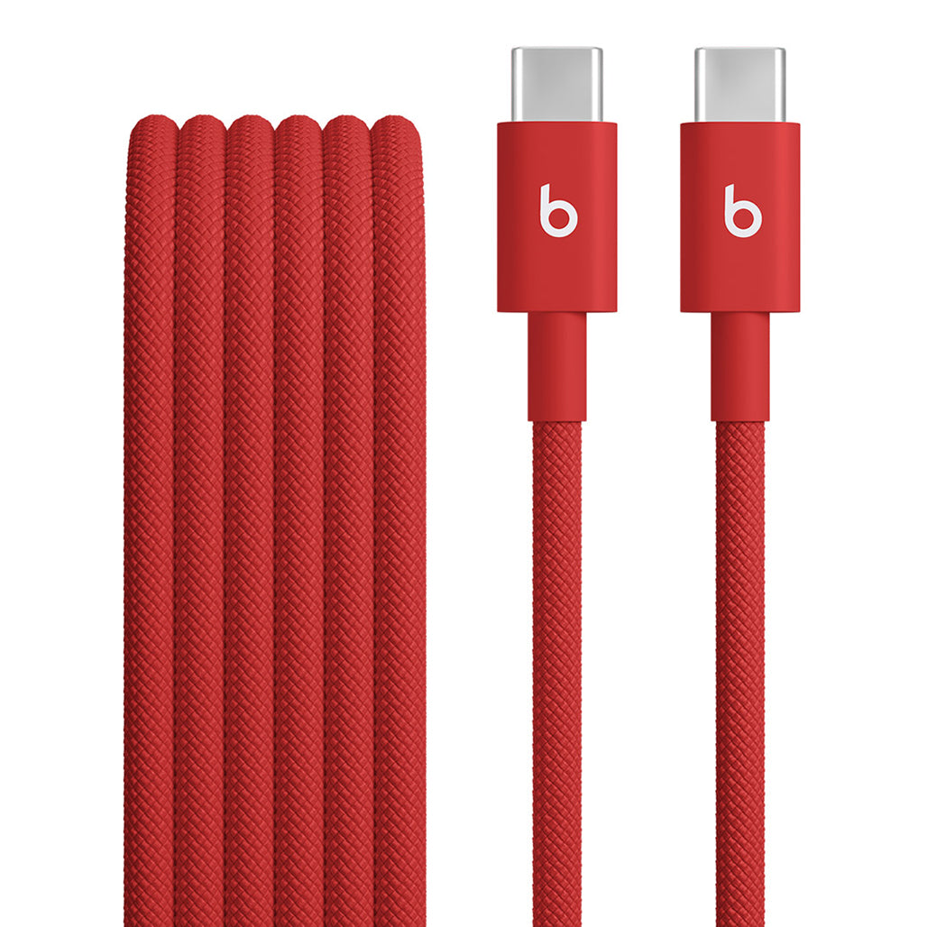 A Photo Of Beats USB-C to USB-C Woven Charging Cable 1.5m – Fast Charge & Sync for Android, Apple & More