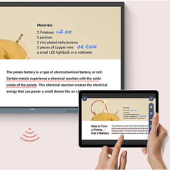 A Photo Of BenQ Board Essential RE04 – Interactive EDLA-Certified Smart Board