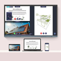 A Photo Of BenQ Board Essential RE04 – Interactive EDLA-Certified Smart Board