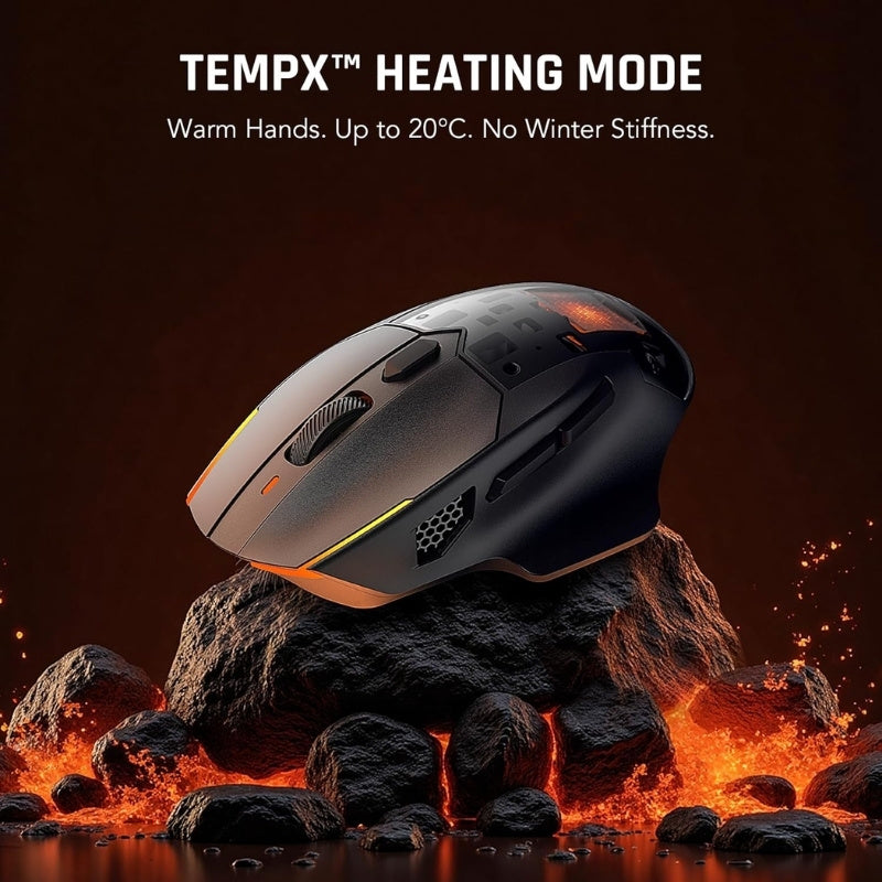 A Photo Of Black Shark Dark Wireless Gaming Mouse
