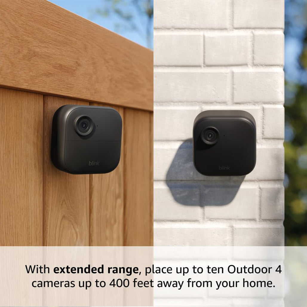 A Photo Of Blink Outdoor 4 XR - Wireless Smart Security Camera System