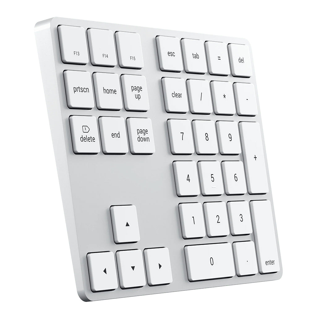 A Photo Of Satechi Bluetooth Extended Wireless Keypad - Silver | ST-XLABKS