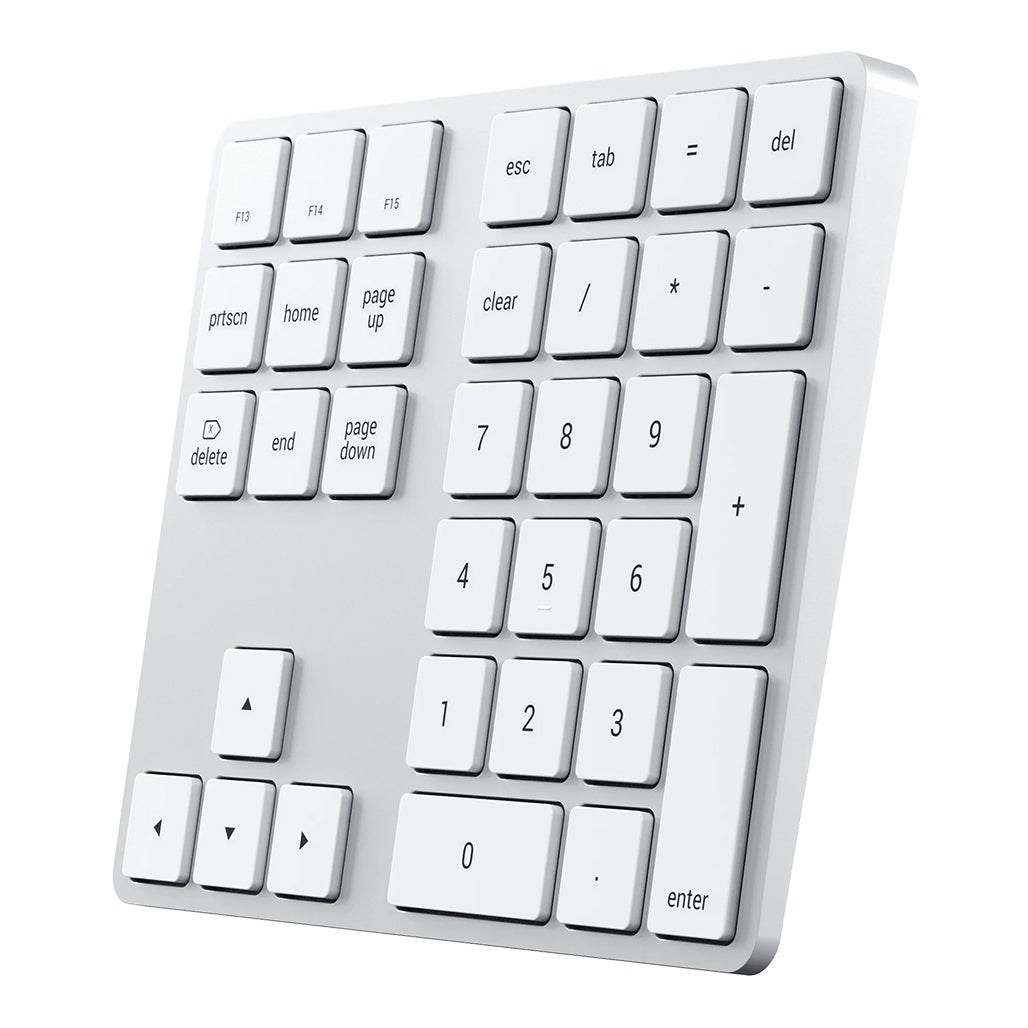 A Photo Of Satechi Bluetooth Extended Wireless Keypad - Silver | ST-XLABKS