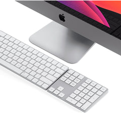 A Photo Of Satechi Bluetooth Extended Wireless Keypad - Silver | ST-XLABKS