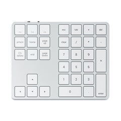 A Photo Of Satechi Bluetooth Extended Wireless Keypad - Silver | ST-XLABKS