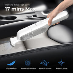 A Photo Of Blupebble V12H Cordless Handheld Portable Vacuum Cleaner