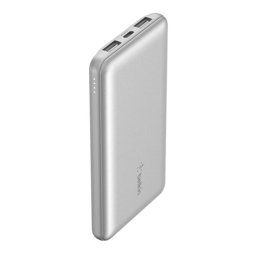 A Photo Of Belkin BoostCharge 10K Power Bank with USB-C & Dual USB-A Ports – Fast Charging, 10,000mAh Capacity