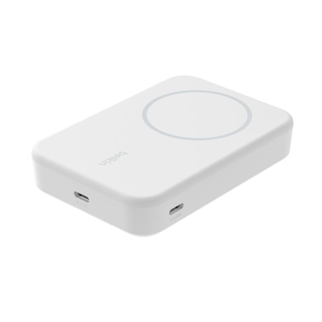 A Photo Of Belkin BoostCharge Pro 10,000mAh Magnetic Power Bank with Qi2 15W Wireless Fast Charging & Kickstand