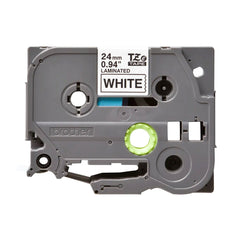 A Photo Of Brother TZe-251 Labelling Tape Cassette – Black on White, 24mm wide