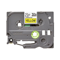 A Photo Of Brother TZe-631 Labelling Tape – Black on Yellow, 12mm wide