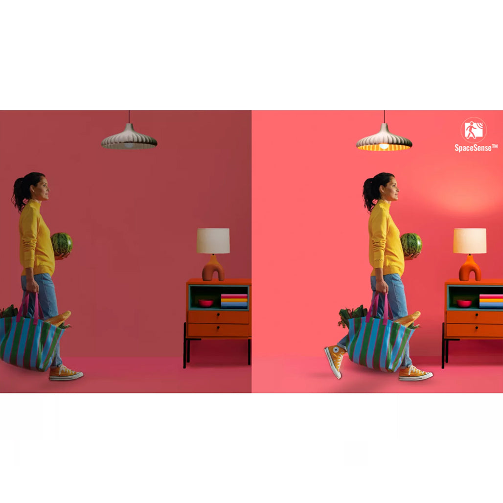 A Photo Of WiZ Smart WiFi LED Light Bulb E27 – 2 Pack, Colour & White Ambience, 60W Equivalent, App & Voice Control, Indoor Home Lighting for Living Room & Bedroom