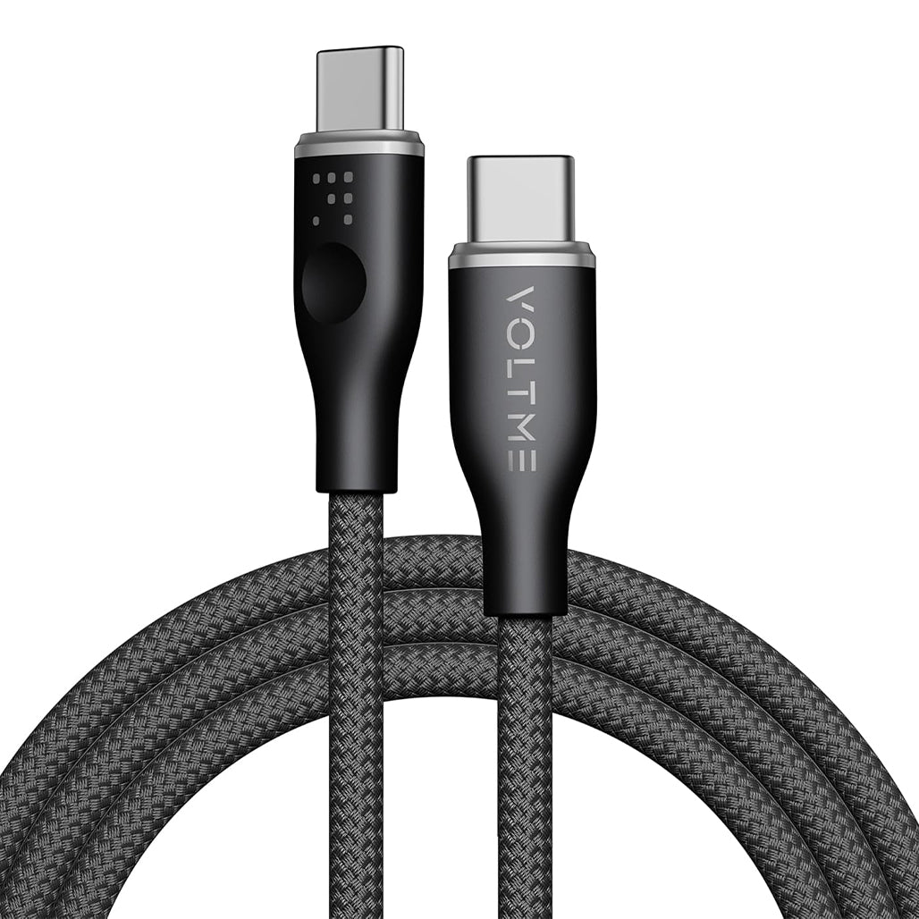 A Photo Of Voltme Powerlink Rugg Double Nylon Cable Type C to Type C 3A - 1.8M (60W)